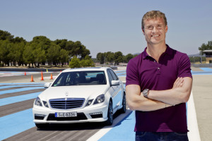 Start mit Marketingkampagne zum neuen E 63 AMG. David Coulthard neuer AMG Markenbotschafter ; Debut with the marketing campaign for the new E 63 AMG. David Coulthard as a new AMG brand ambassador;