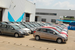 Fox and Umu passsenger cars produced in Nnewi by Innoson.