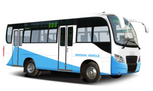  Innoson bus wearing the IVM badge