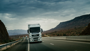 From Agadir to Tangier with five trucks - MAN presents its products and the quality of its service on a rolling road show across Morocco.