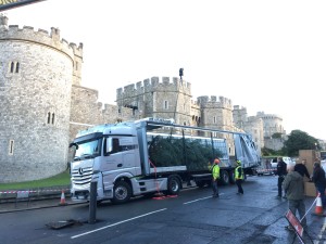  CharterWay delivering the royal Christmas tree to the Queen;