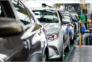 New generation Camry under production at the Kentucky plant