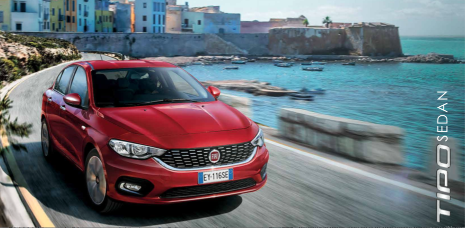 FCA launches Fiat Tipo sedan, hatchback into South African market