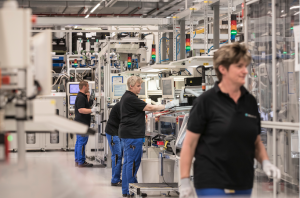 Battery Production at Daimler (on this picture in Kamenz, Germany): The company plans to produce batteries for electric vehicles in Beijing, China in the future.
