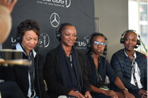 From left: Marlene Coetzee Goerge, Dr. Phato Zondi, Sanani Mangisa and Ntambi Ravele