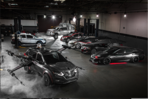 Nissan unveils six Star Wars-themed show vehicles at the Los Angeles Auto Show in celebration of the brand’s ongoing collaboration with Lucasfilm for Star Wars: The Last Jedi.