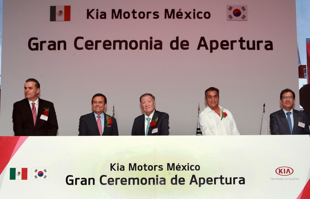  Abre la planta de Kia en México, valorada en 3.000 millones de dólares, para producir el nuevo Rio en
